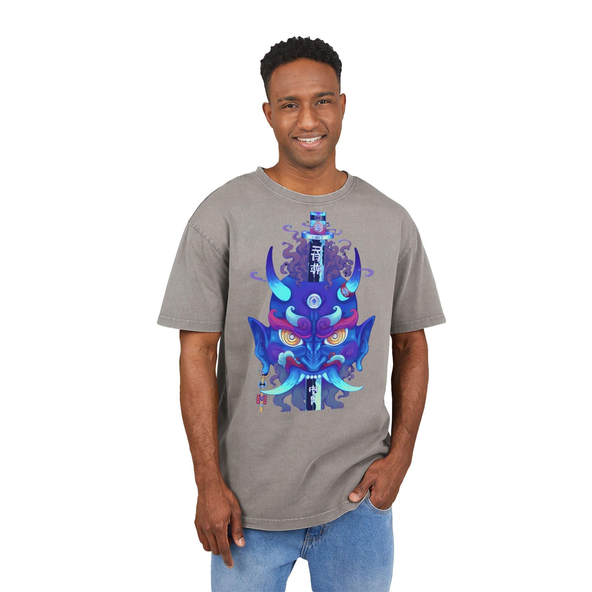 ONI Hunters — Raijin Acid Wash Tee