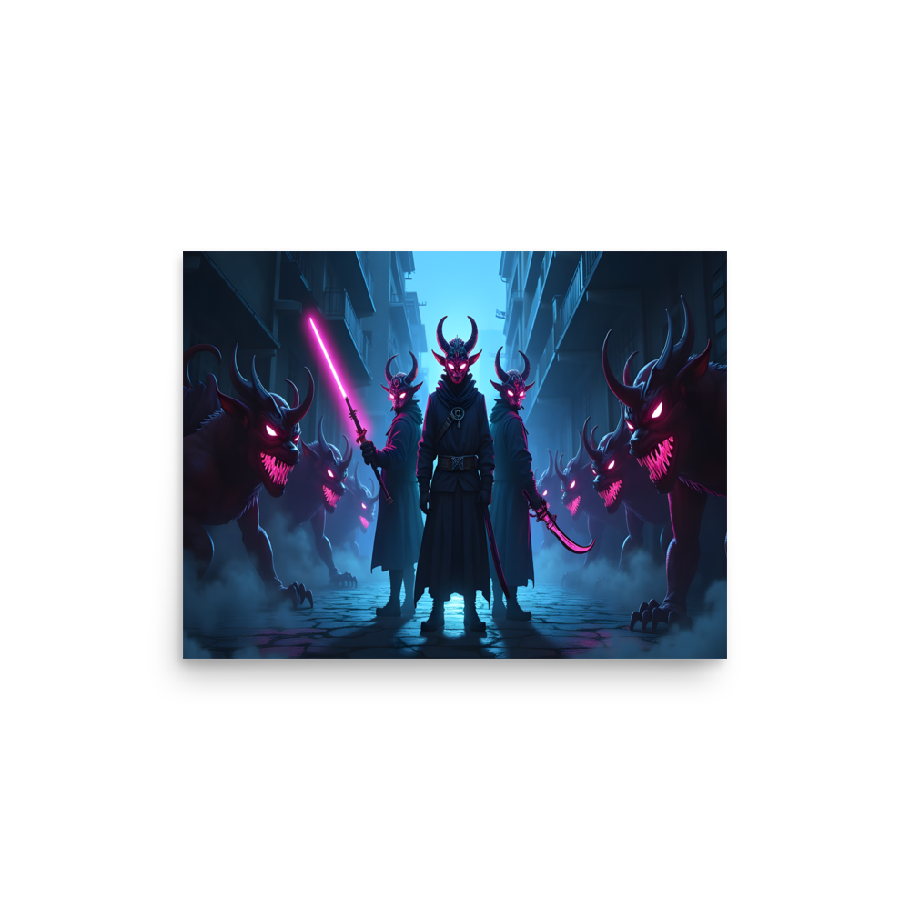 ONI Hunters — Night Hunt Poster