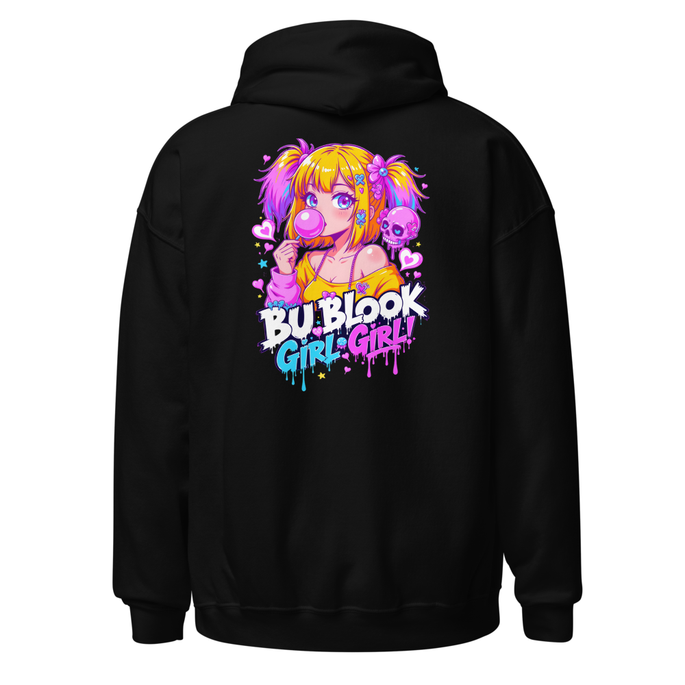 Bubble Gum Girl — Sour Lemon Hoodie