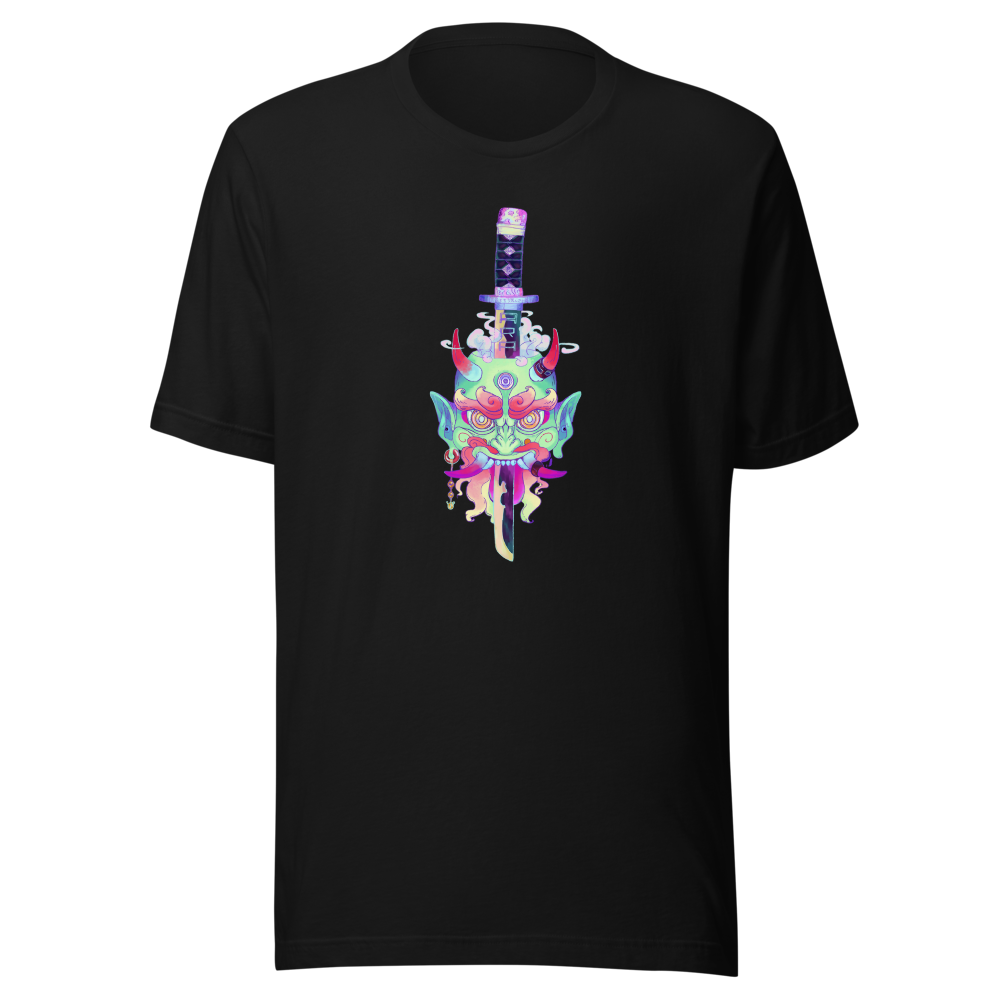 ONI Hunters — Green Oni Mask Tee